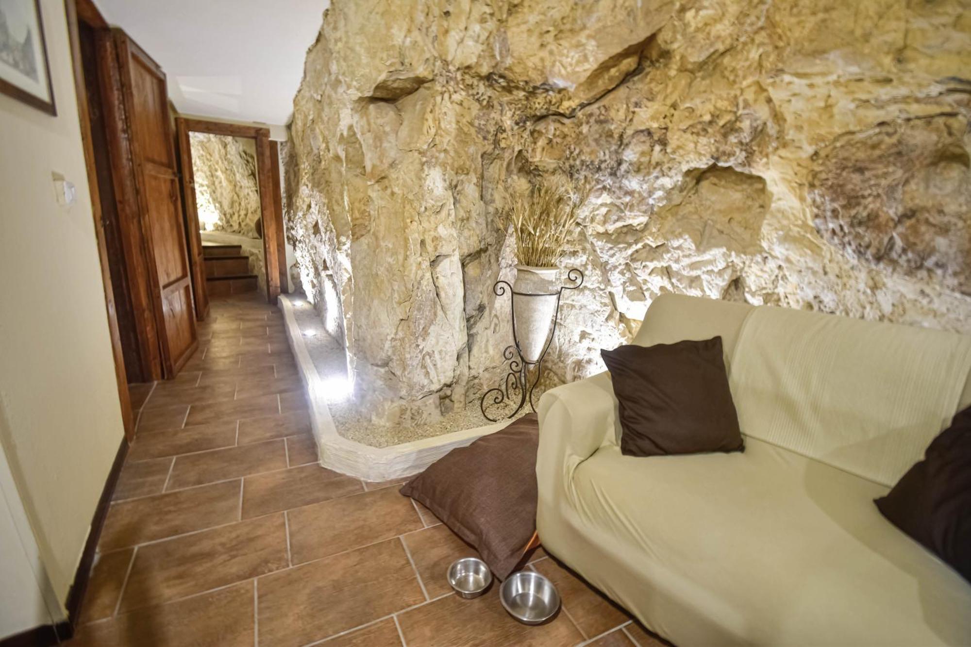 Domum In Petra Casa Nella Roccia Self Check - In Villa Modica Eksteriør billede